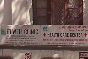 Get Well Clinic - Chittaranjan Park, New Delhi